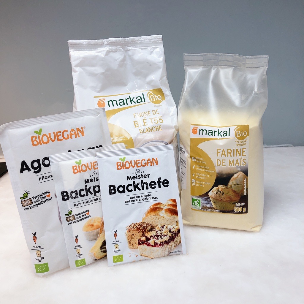 [BIOVEGAN] Bột nở Hữu Cơ dùng làm bánh cho bé
