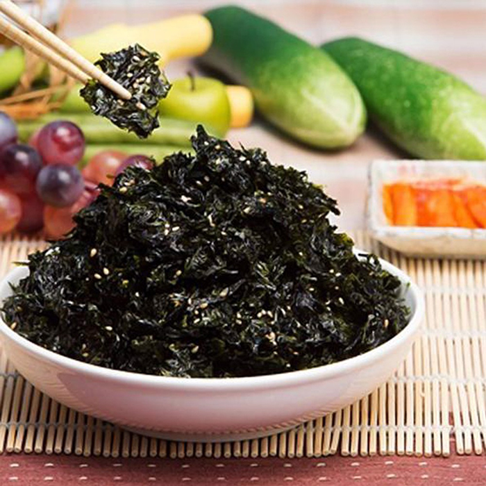 Rong biển sợi trộn cơm, ăn liền Hàn Quốc 400g (Lá kim vụn)