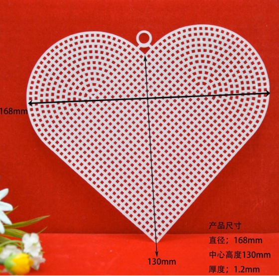 Canvas hình tim, trái tim 2 size làm đồ handmade