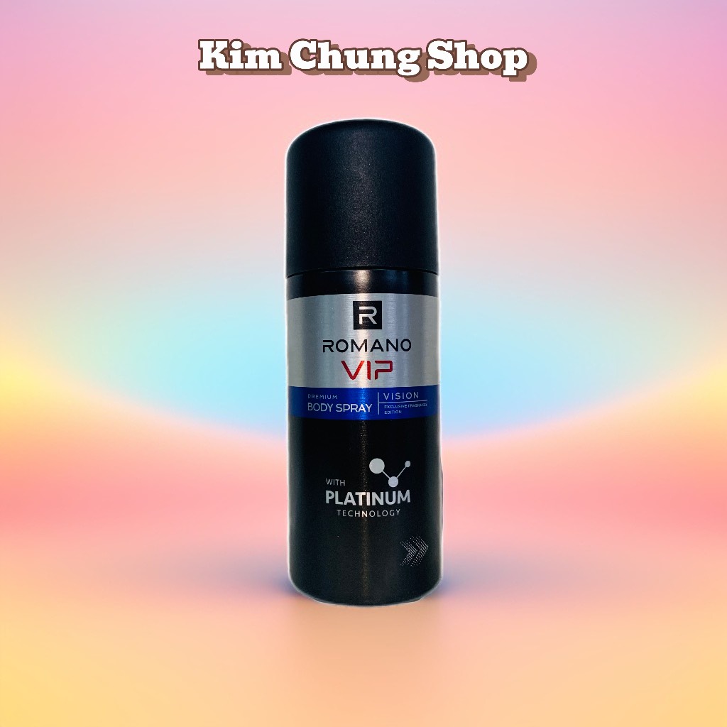 Xịt khử mùi toàn thân Romano 150ml