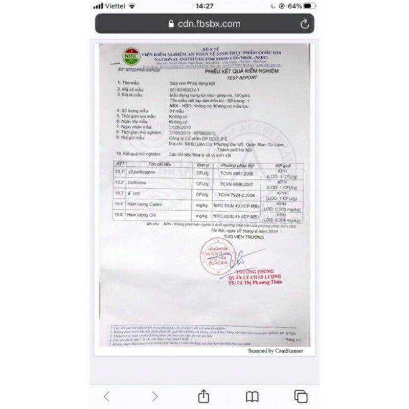 [HCM]Sữa non Pháp Ecolife