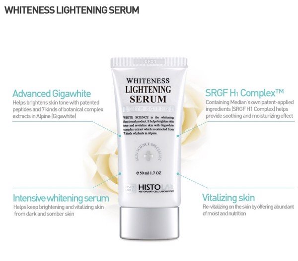 HISTOLAB - TINH CHẤT TRẮNG DA WHITENESS LIGHTENING SERUM WHITE SCIENCE