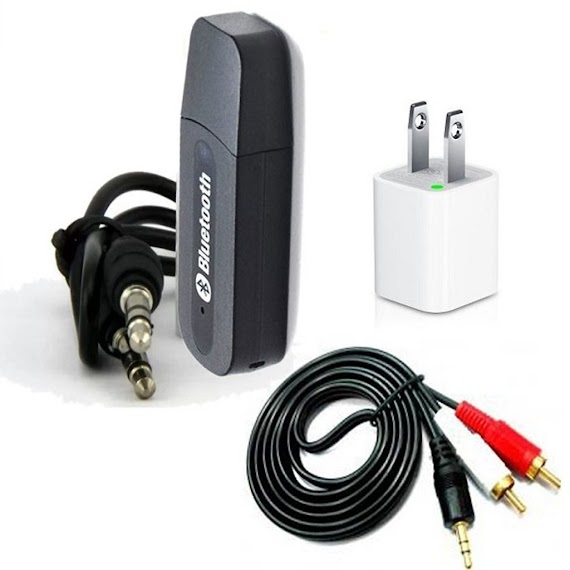 Bộ USB thu bluetooth BT- 163 4 trong 1 cho dàn amly ra loa