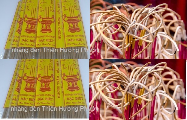 Nhang cuốn tàn Đất Việt nhãn vàng 40cm (thẻ)