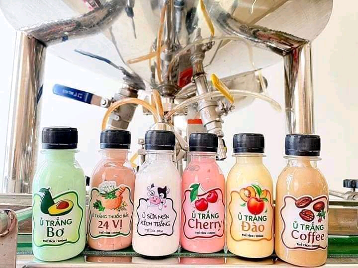 [ SỈ MP HCM ] COMBO5 Ủ trắng sữa non kết hợp trái cây kích trắng (mix ngẫu nhiên chọn vị nhắn tin shop)