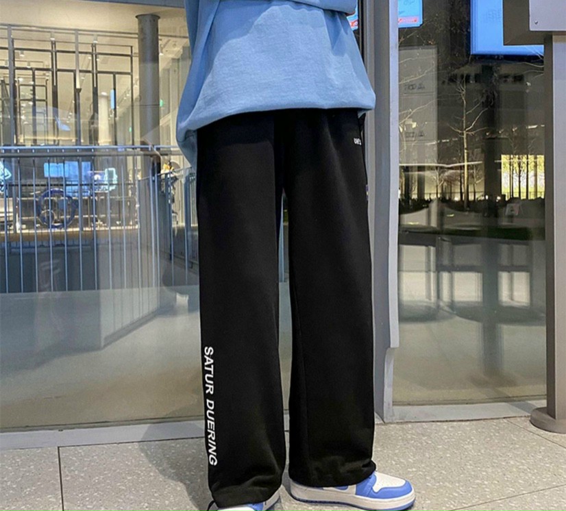 ❤ HÓT NHẤT NĂM ❤ Quần Jogger Dài Ống Rộng In Chữ Nỉ Ulzzang Dây Rút Ở Gấu - Quần Jogger Ống Suông phong cách hàn quốc S0