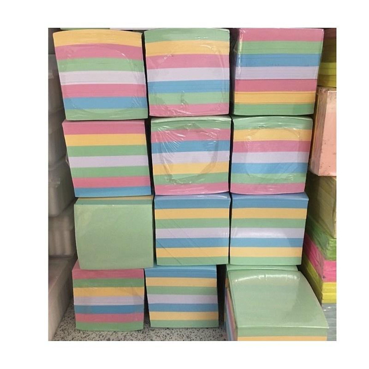 CỤC GIẤY MÀU LỚN KHÔNG KEO