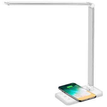 led desk lamp with wireless charger