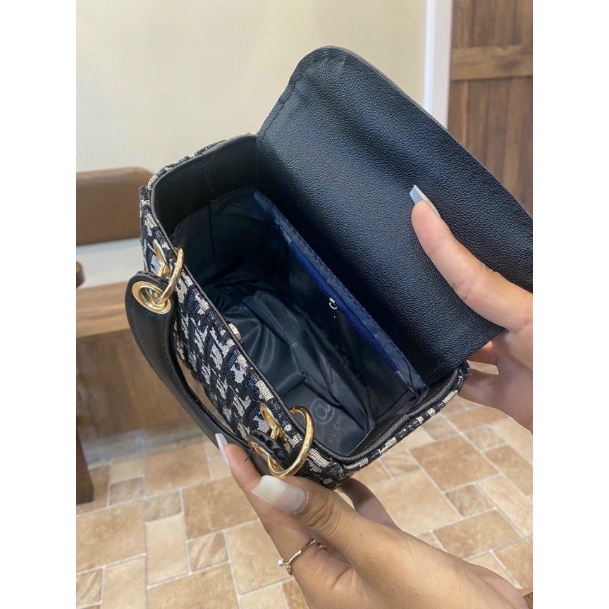Túi vuông túi thổ cẩm Di-0R  size 18