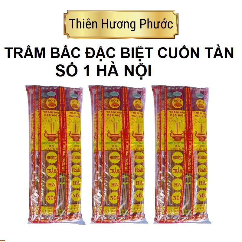 Nhang trầm cuốn tàn đặc biệt số 1 Hà Nội