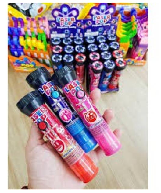 Kẹo đèn Pin Mỹ Đèn Chiếu Laser Pop hình chiếu ngộ Nghĩnh