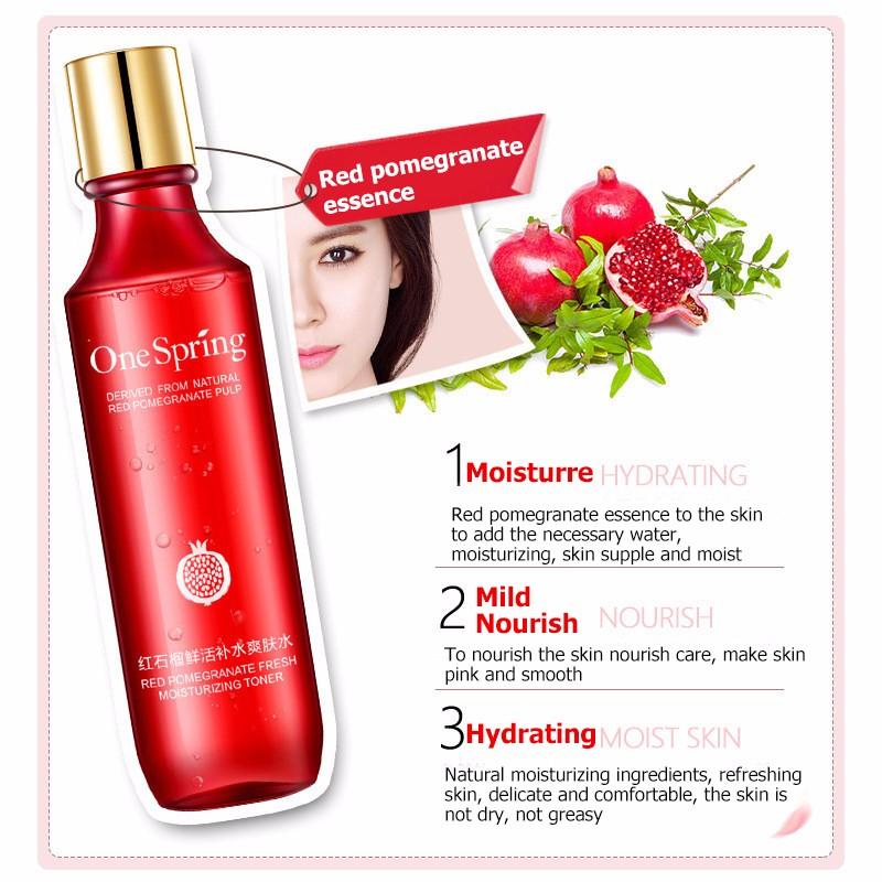 Toner Dưỡng Da Lựu Đỏ One Spring 150ml
