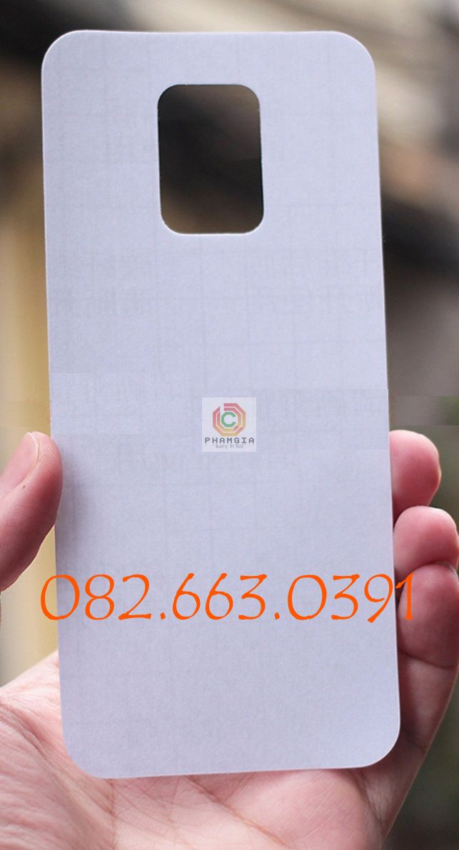 Miếng dán mặt lưng Skin Carbon Xiaomi Redmi Note 9s / note 9 pro / note 9 promax / xiaomi redmi note 9