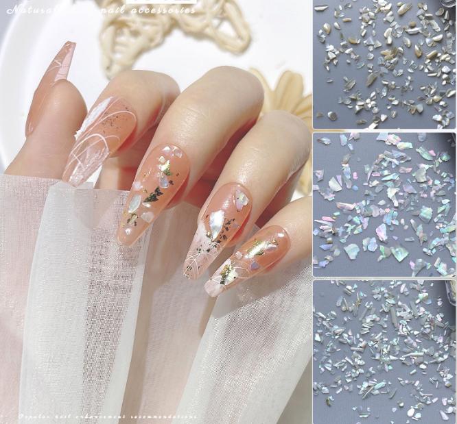 Khay Xà Cừ Vụn Trang Trí Móng Siêu Xinh