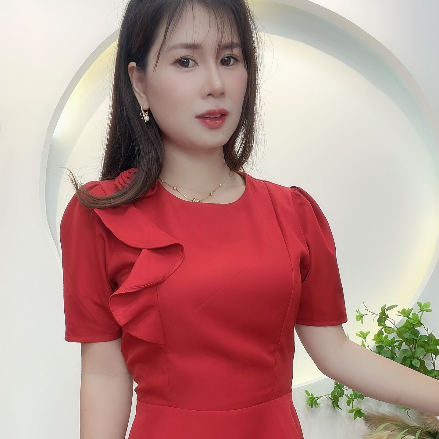 ÁO PEPLUM CÔNG SỞ KẾT HOA SANG TRỌNG