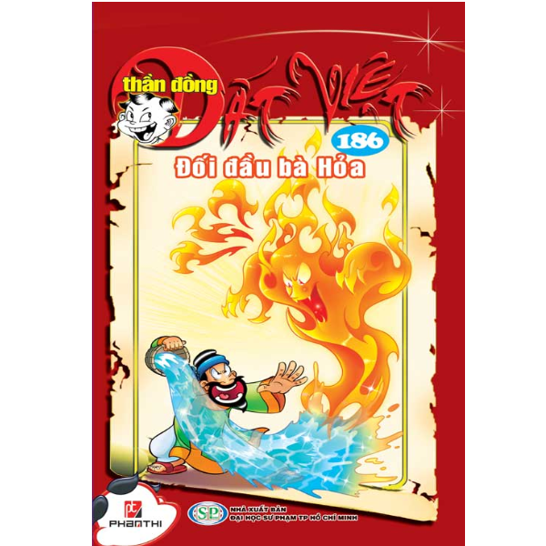 Sách - thần đồng đất việt - tập 186: đối đầu bà hỏa