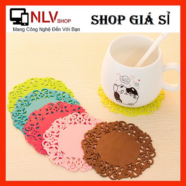 [HCM]⚡ Lót Ly Hoa Văn 9cm ⚡