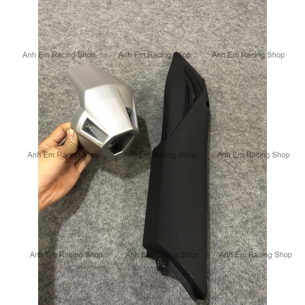 Bộ ốp pô có chụp đích pô kiểu zin gắn winner v1