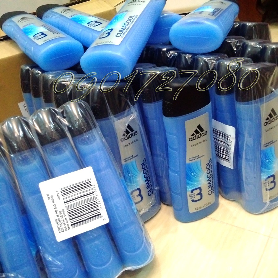 Sữa tắm gội Adidas Climacool (3in1) 400ml