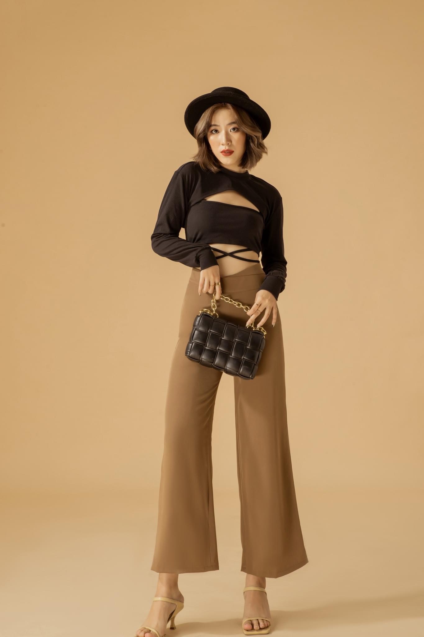 CLÉLIE - ÁO GIGI CROP-TOP