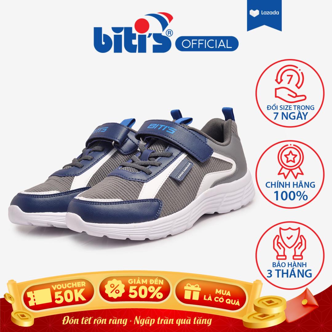 Giày Thể Thao Bé Trai Thời Trang Biti s DSB140900XNH Xanh Nhớt