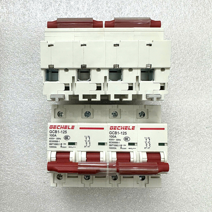 Reversing Circuit Breaker 2P/100A/220V Gechele Reversing Circuit Breaker