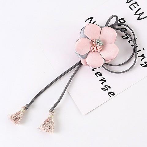 Buộc tóc hoa rơi tiểu thư Hàn quốc cột tóc cổ trang dễ thương