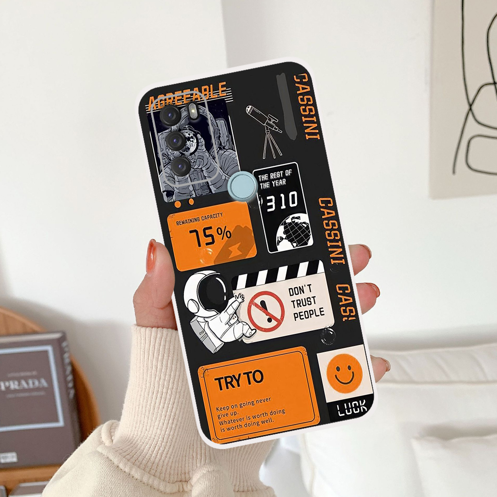 Ốp lưng Vsmart Star 5 hình vũ trụ, phi hành gia astronaut độc đáo