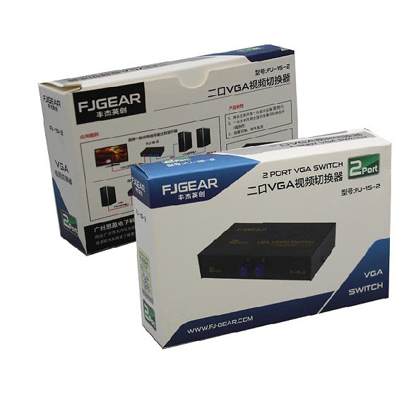 Bộ gộp cao cấp VGA 2 vào 1 ra chất lượng cao