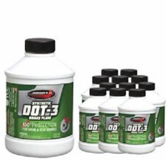 Dầu phanh Johnsen's DOT-3  - 355ML - Made in USA