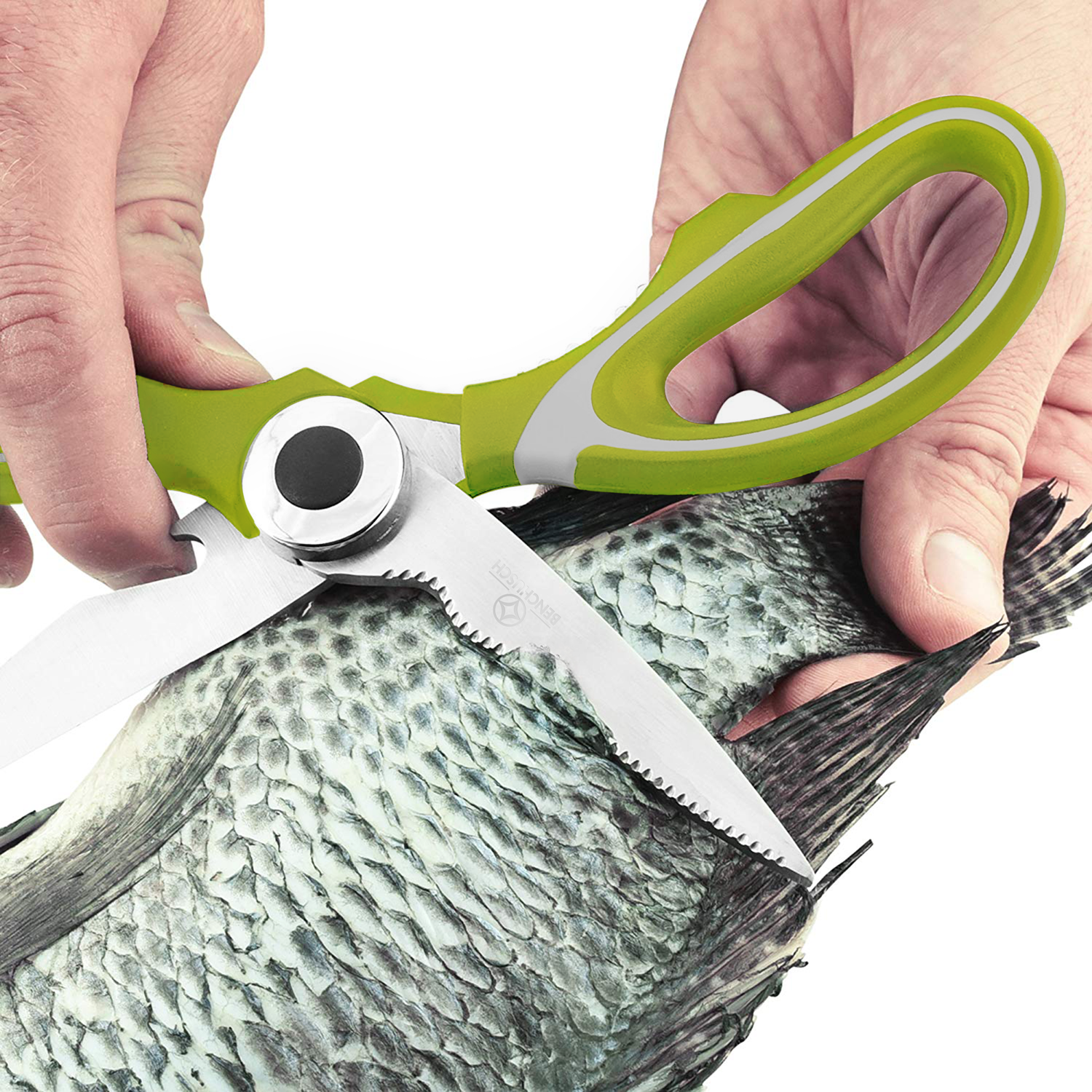 BENCHUSCH HEAVY DUTY KITCHEN SHEARS - MULTIFUNCTION - STAINLESS STEEL - ULTRA SHARP SCISSORS