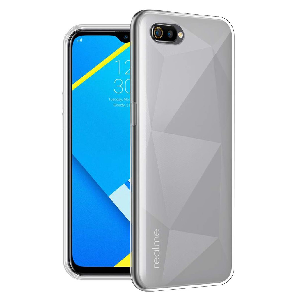 Ốp dẻo trong suốt Realme C2 (Hàng loại A)