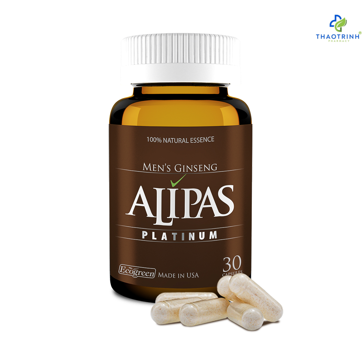 [HCM]Sâm ALIPAS PLATINUM (Hộp 30 viên) Mới