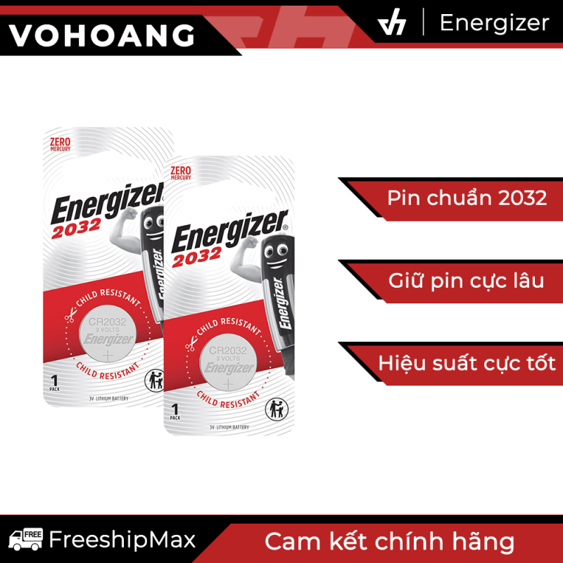 2 Pin Energizer 2032 3V