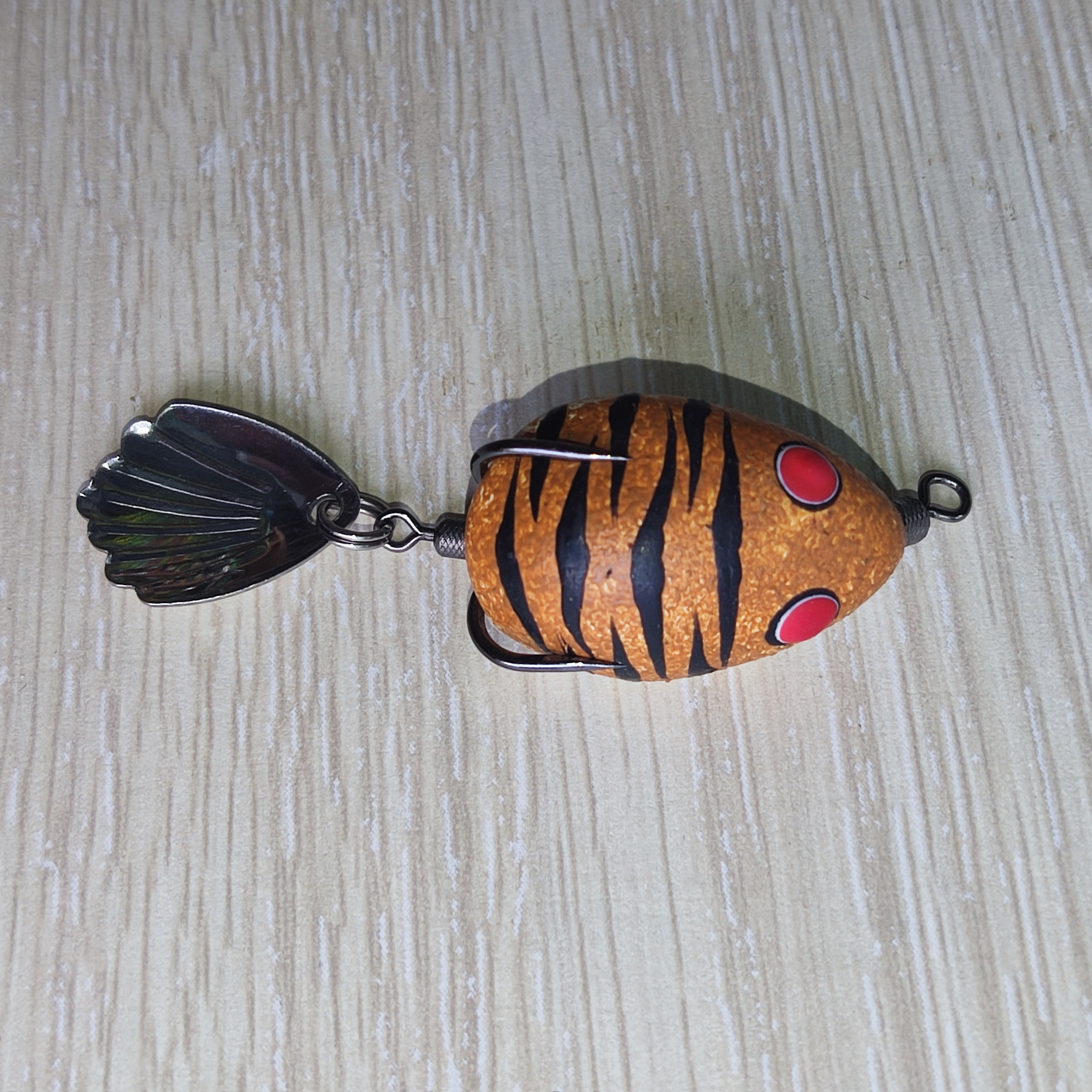 Mồi câu lure nhái hơi VR mini