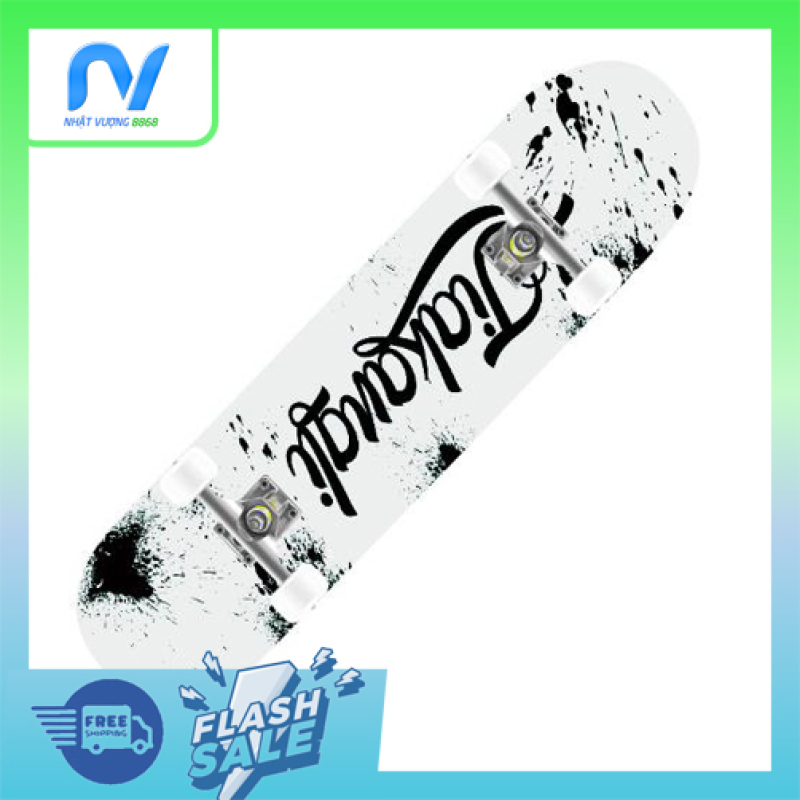 Ván Trượt 80 cm - Ván Trượt Có Nhám Chống Trượt, Ván Trượt Gỗ Chống Nước Cực Tốt Chịu Lực Tốt, Ván trượt người lớn - Nhật Vượng 8688