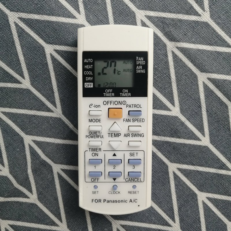 Điều khiển điều h&ograve;a PANASONIC e-ion 2 chiều