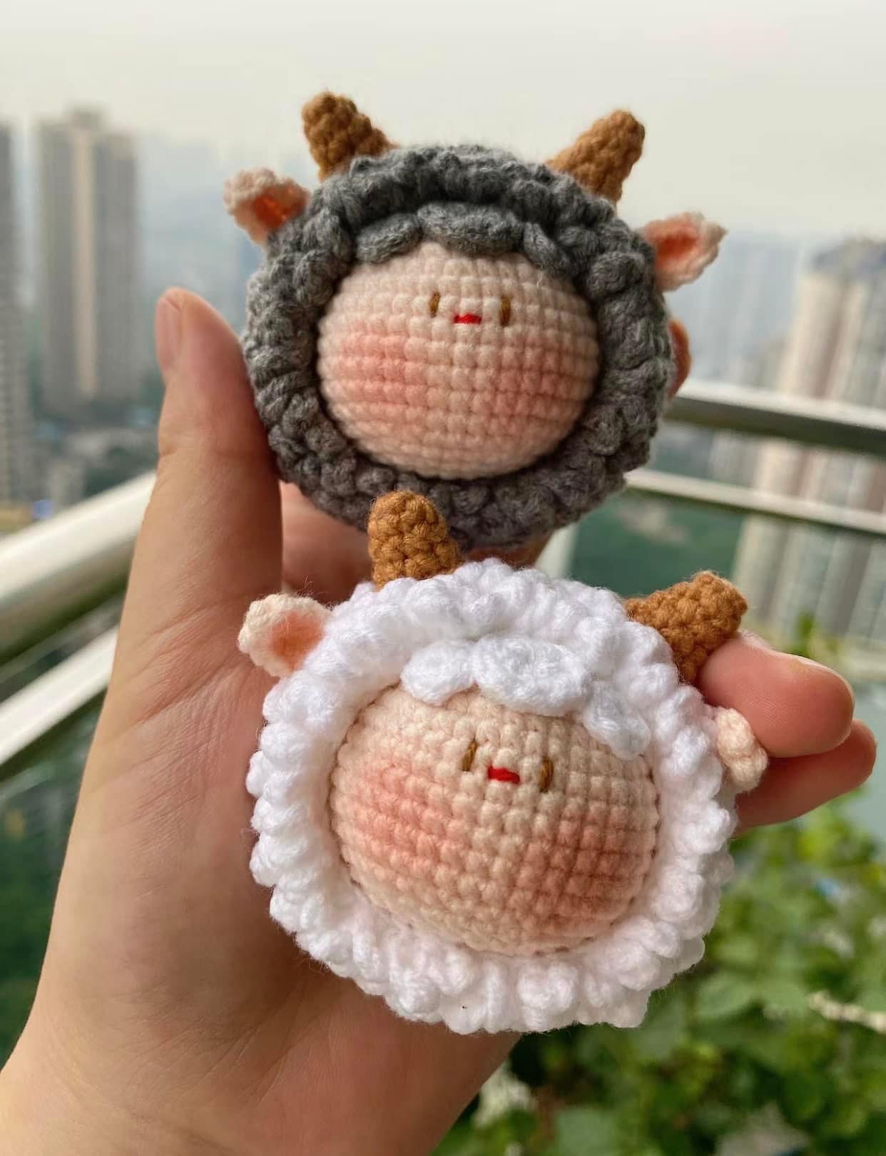 Móc khoá len mochi các loại (handmade100%)
