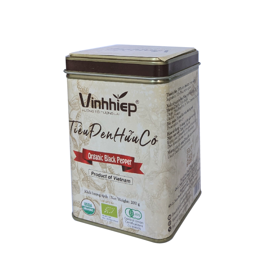 TIÊU ĐEN HỮU CƠ - 200G