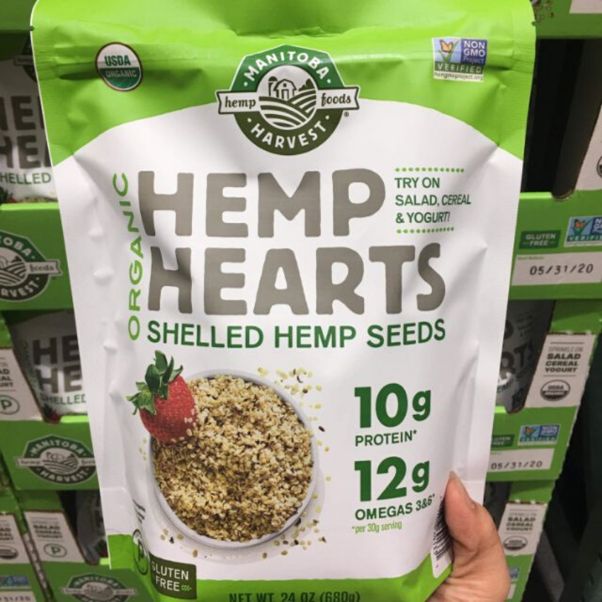 Hạt Gai Dầu (Hemp) Hữu Cơ Manitoba Harvest 680g