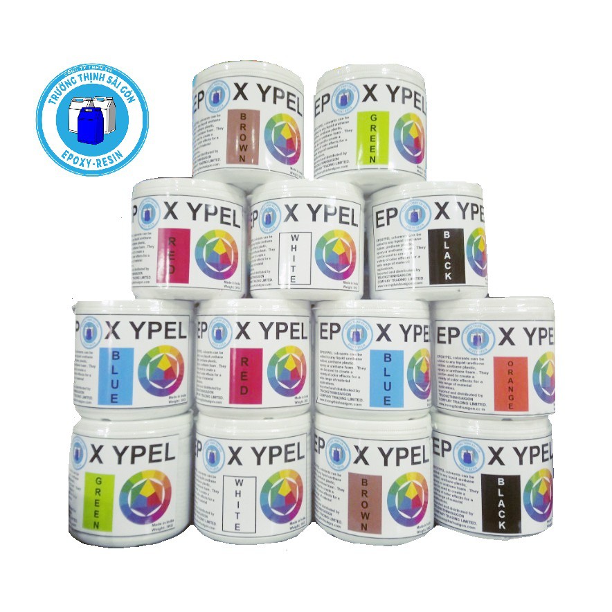 [HCM]Màu Pha Nhựa Acrylic Resin Hộp 1Kg