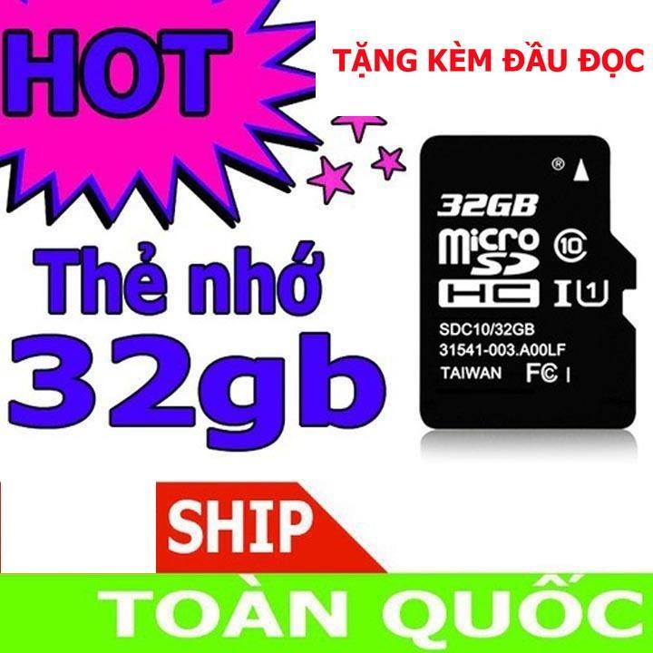 Thẻ nhớ 32Gb micro SD OEM Class10 - Bảo hành 12 tháng