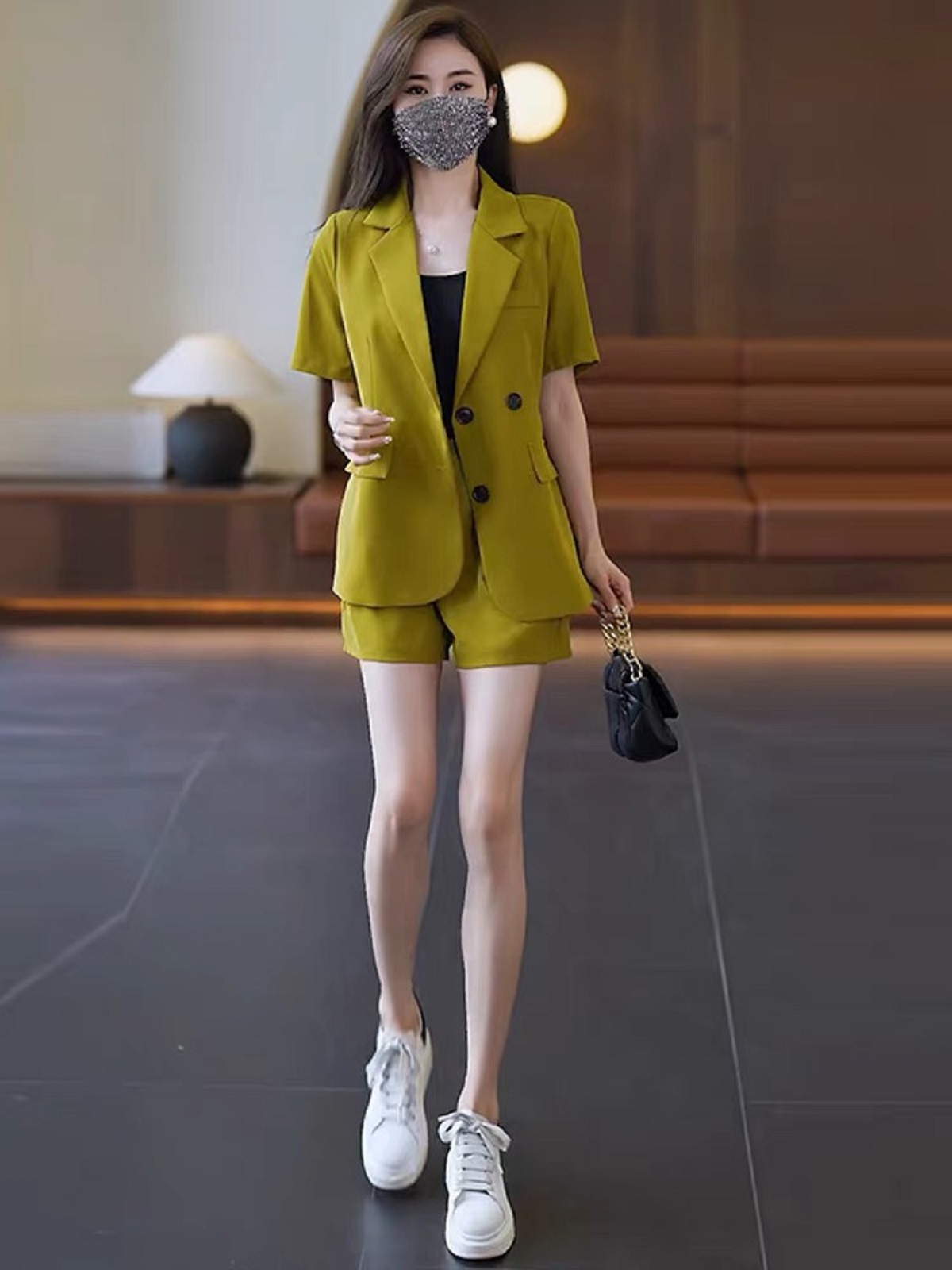 Sét vest đùi kèm áo trong