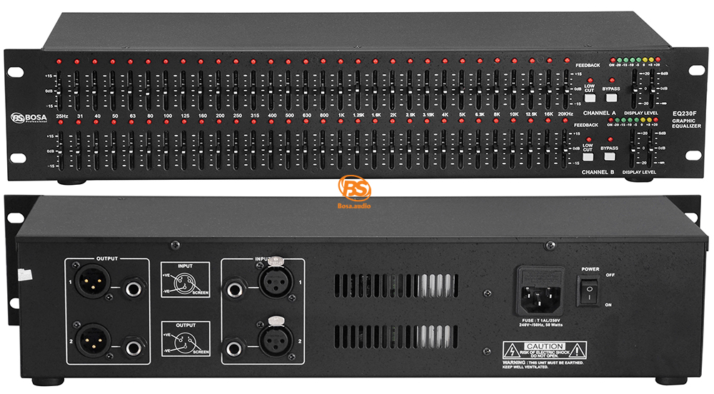 Equalizer bosa eq230f