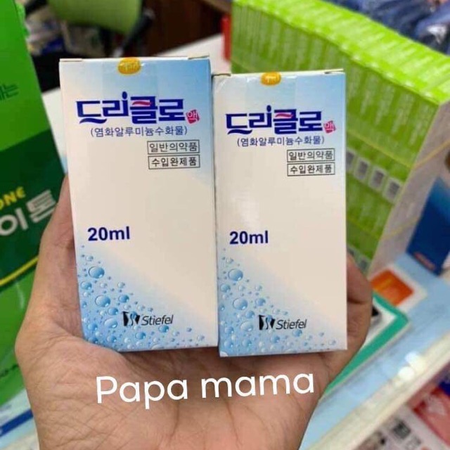 [Che tên] Lăn nách ngừa hôi nách Hàn Quốc Driclor Stiefel 20ml, sản phẩm chất lượng cao, đảm bảo an toàn về sức khỏe cho người dùng, cam kết hàng giống với mô tả