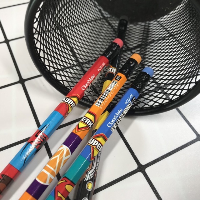 Bút chì gỗ siêu nhân Class Mate 2B PC01-SK