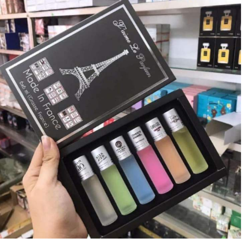 Set 6 chai nước Hoa Pháp mini nam nữ ( Dạng Lăn )