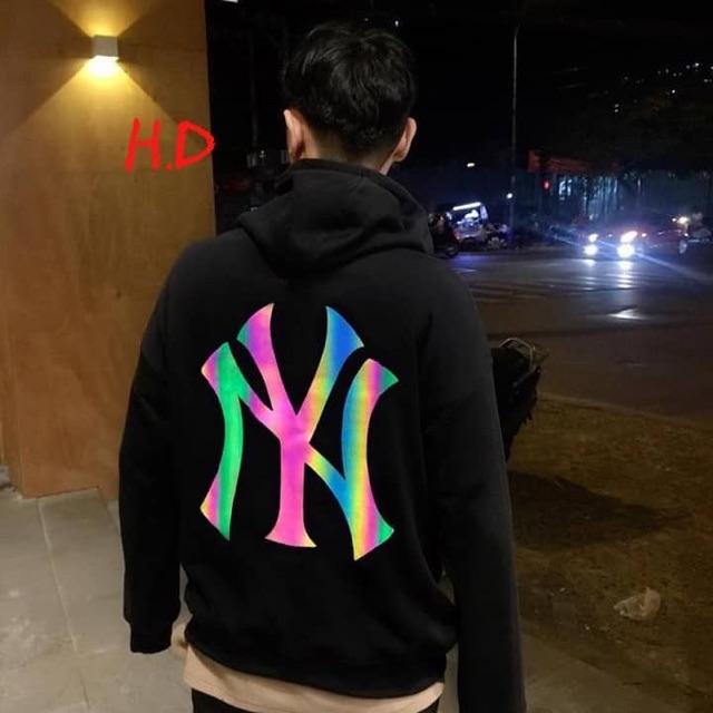 Áo hoodie phản quang NY HDA1119