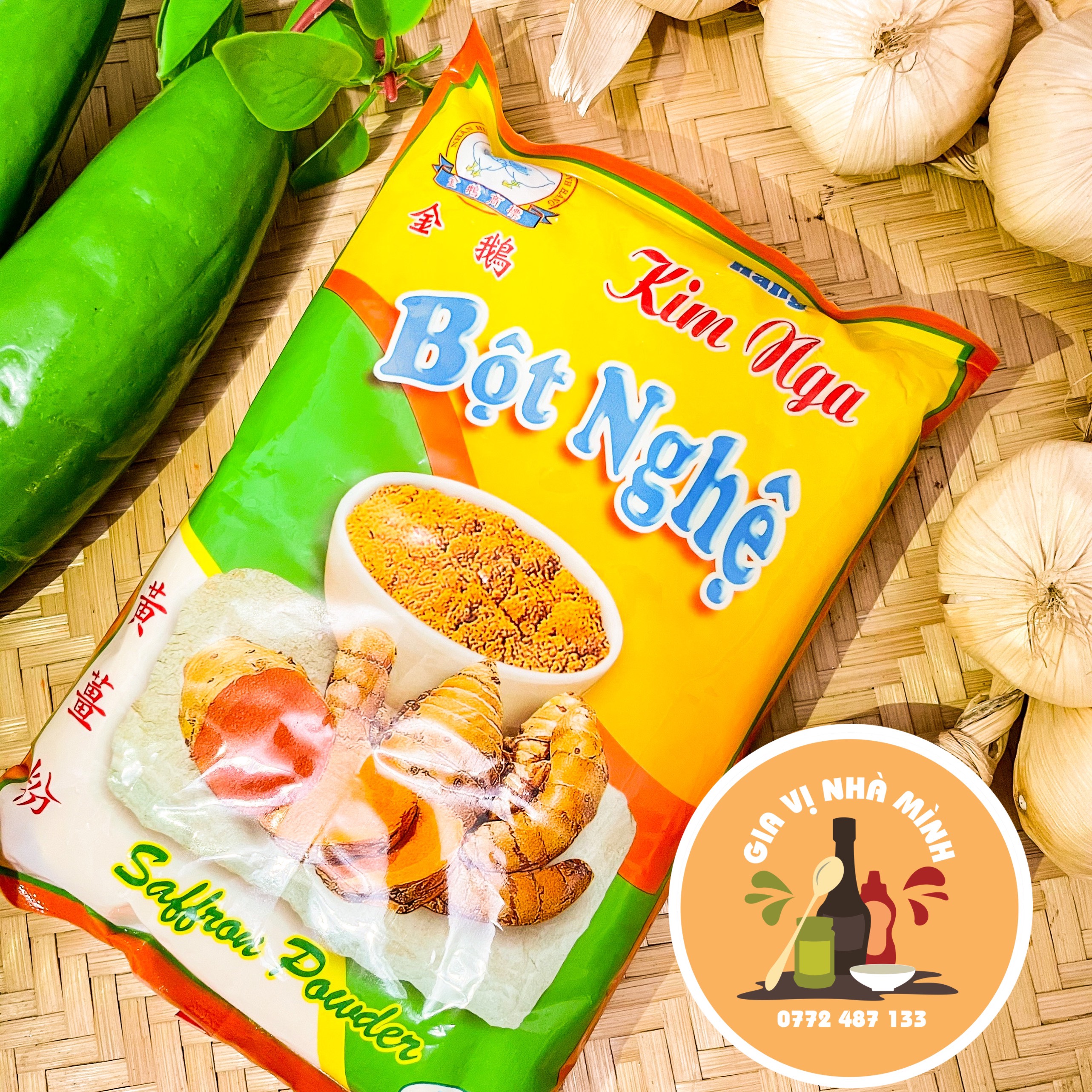 Bột nghệ kim nga - 500gr