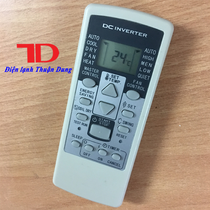 Remote, điều khiển dành cho máy lạnh FUJITSU - Điện Lạnh Thuận Dung
